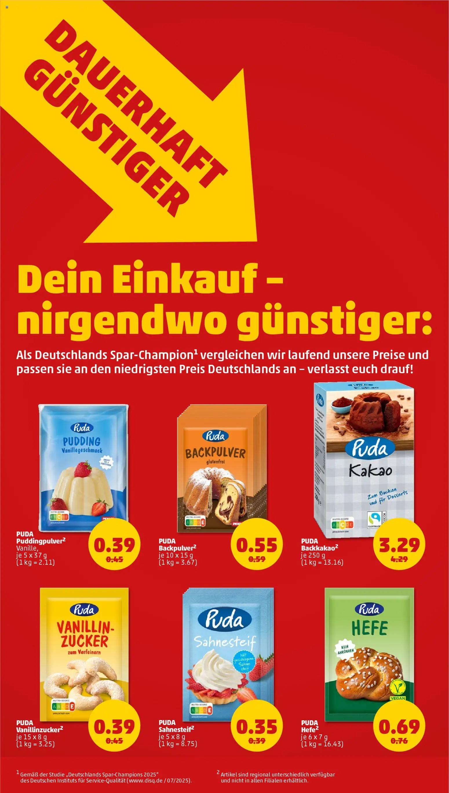 Penny Prospekt 	 – gültig ab 23.03.2026 | Seite: 2 | Produkte: Pudding, Zucker