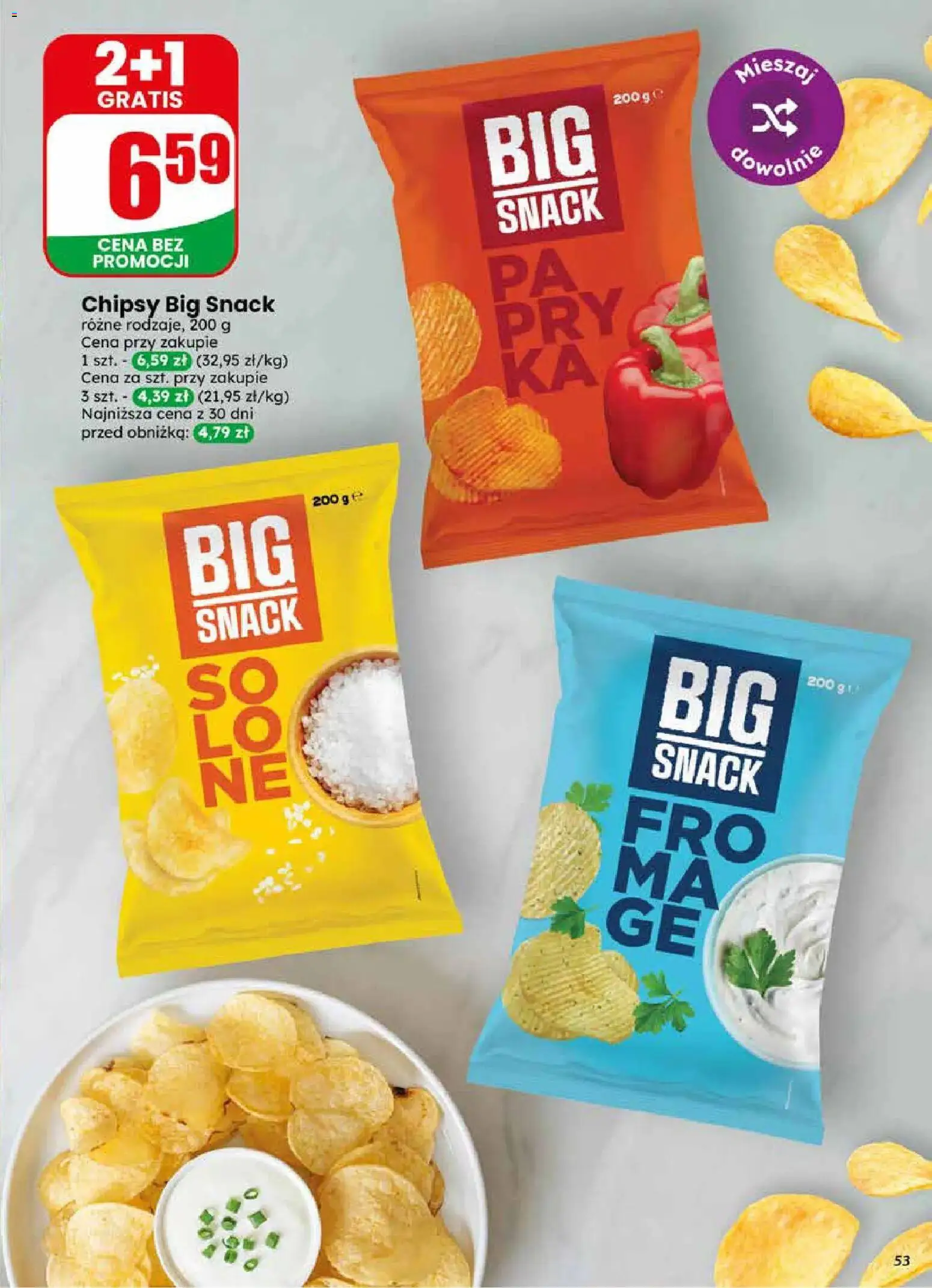Dino gazetka od 22.04.2026 | Strona: 53 | Produkty: Chipsy