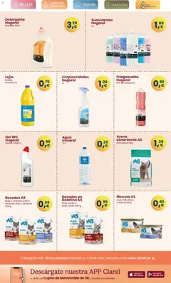 Vista previa Clarel - folleto válido desde el 10.12.2025 | Página: 21 | Productos: Gelatina, Limpiacristales, Mousse, Agua mineral