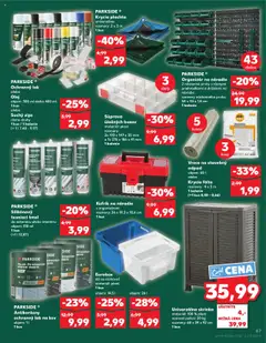 PARKSIDE ®, Organizér na náradie, 2 nástenné prvky s rôznymi priehradkami a držiakmi na náradie, rozmery nástenného prvku: 54 x 45 x 1,8 cm, 1 balenie │ platný od 21.08.2025 | Strana: 67