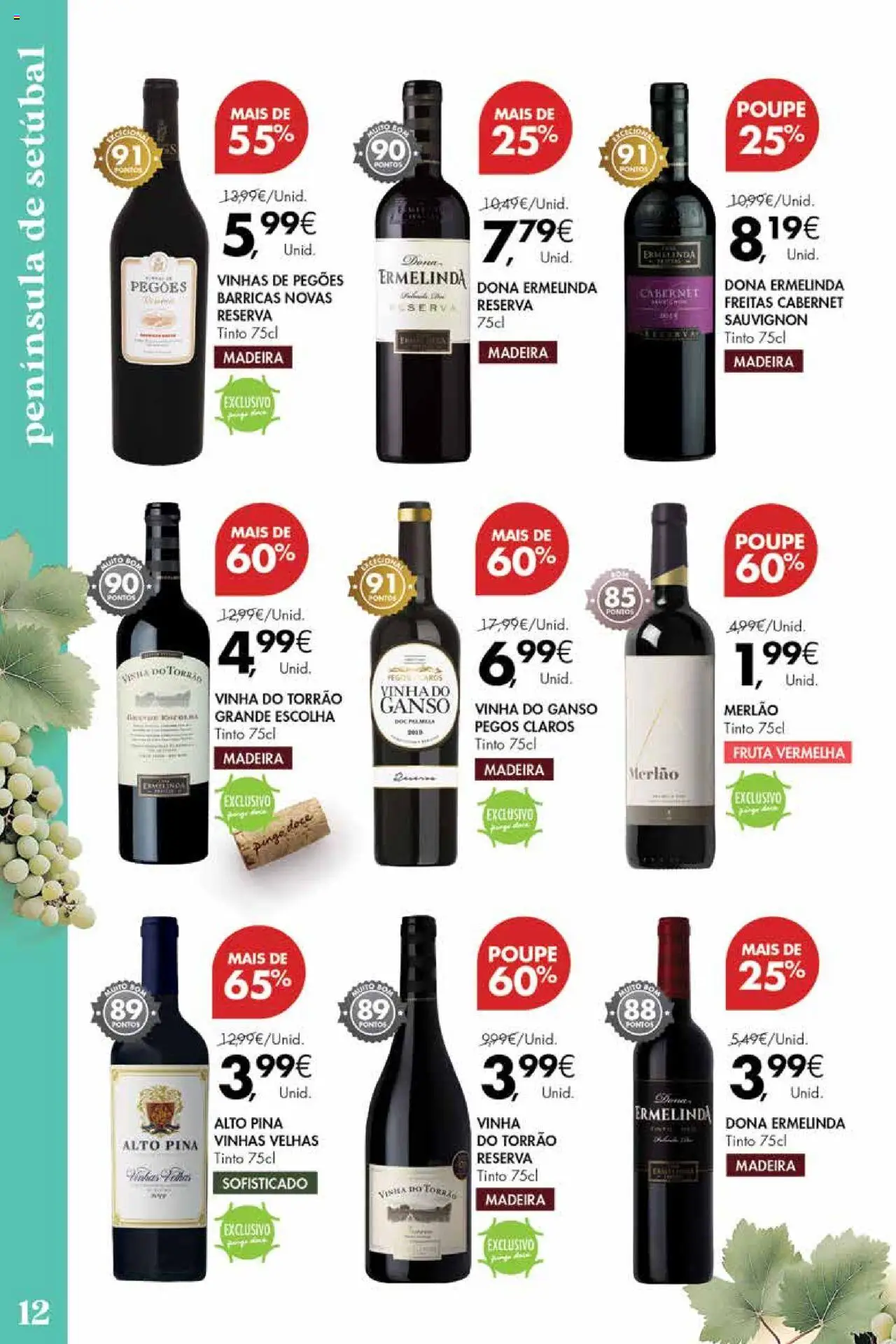 Pingo Doce - Vinhos e Sabores de Portugal Madeira │ válido de 09.09.2025 | Página: 12