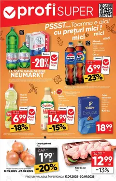 Ofertele Profi valabile de la 17.09.2025