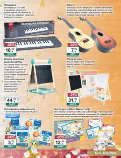 KTC - Katalog božićnih dekoracija - Pregled kataloga iz trgovine KTC, vrijedi od 26.11.2025 | Stranica: 37 | Proizvodi: Čaše, Baterije