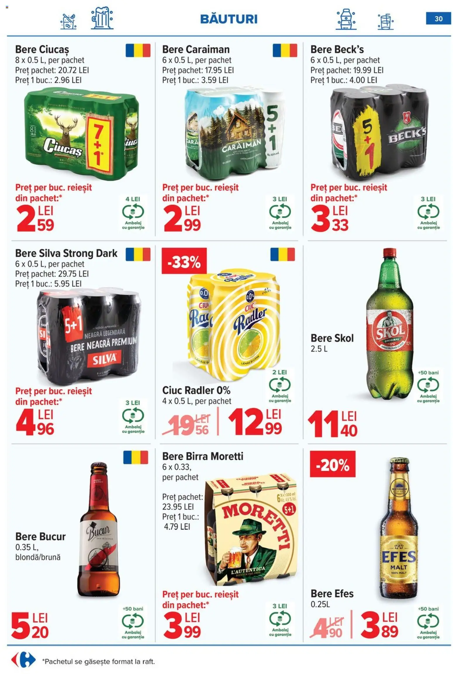 Noul catalog Carrefour – valabil de la 25.02.2026 | Pagină: 31 | Produse: Bere