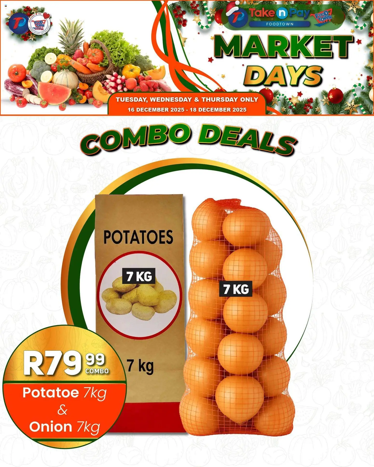 New Take n Pay catalogue – valid from 16.12.2025 | Page: 5 | Products: Potatoes