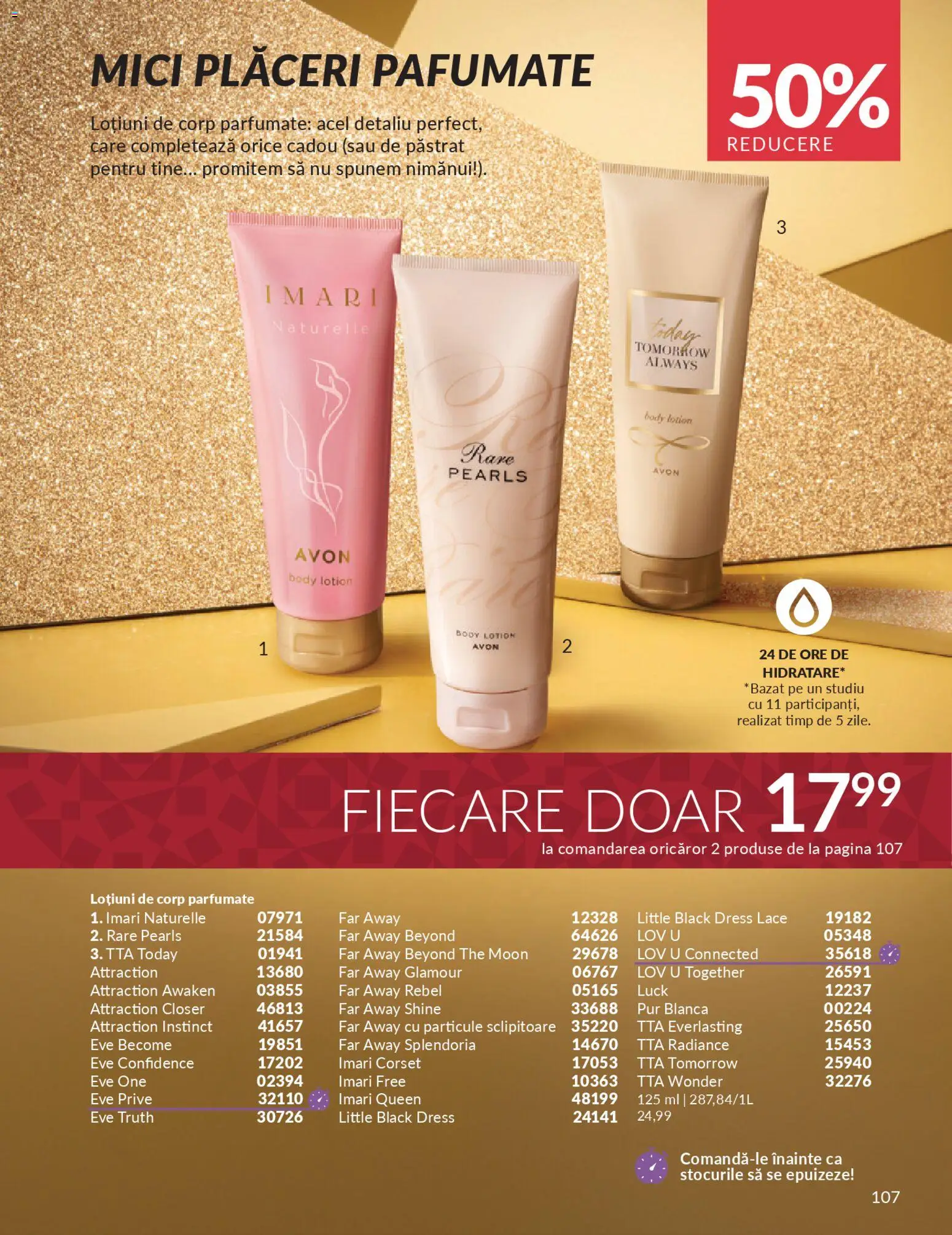 Noul catalog Avon – valabil de la 01.11.2025 | Pagină: 107