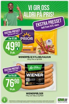 Forhåndsvisning av WIENERPØLSE KYLLING/KALKUN, 520 g, Wienerpølse kylling og kalkun med smaksgaranti gyldig fra 23.02.2026 | Side: 6 | Produkter: Kylling, Лялька, Посуда, Kalkun