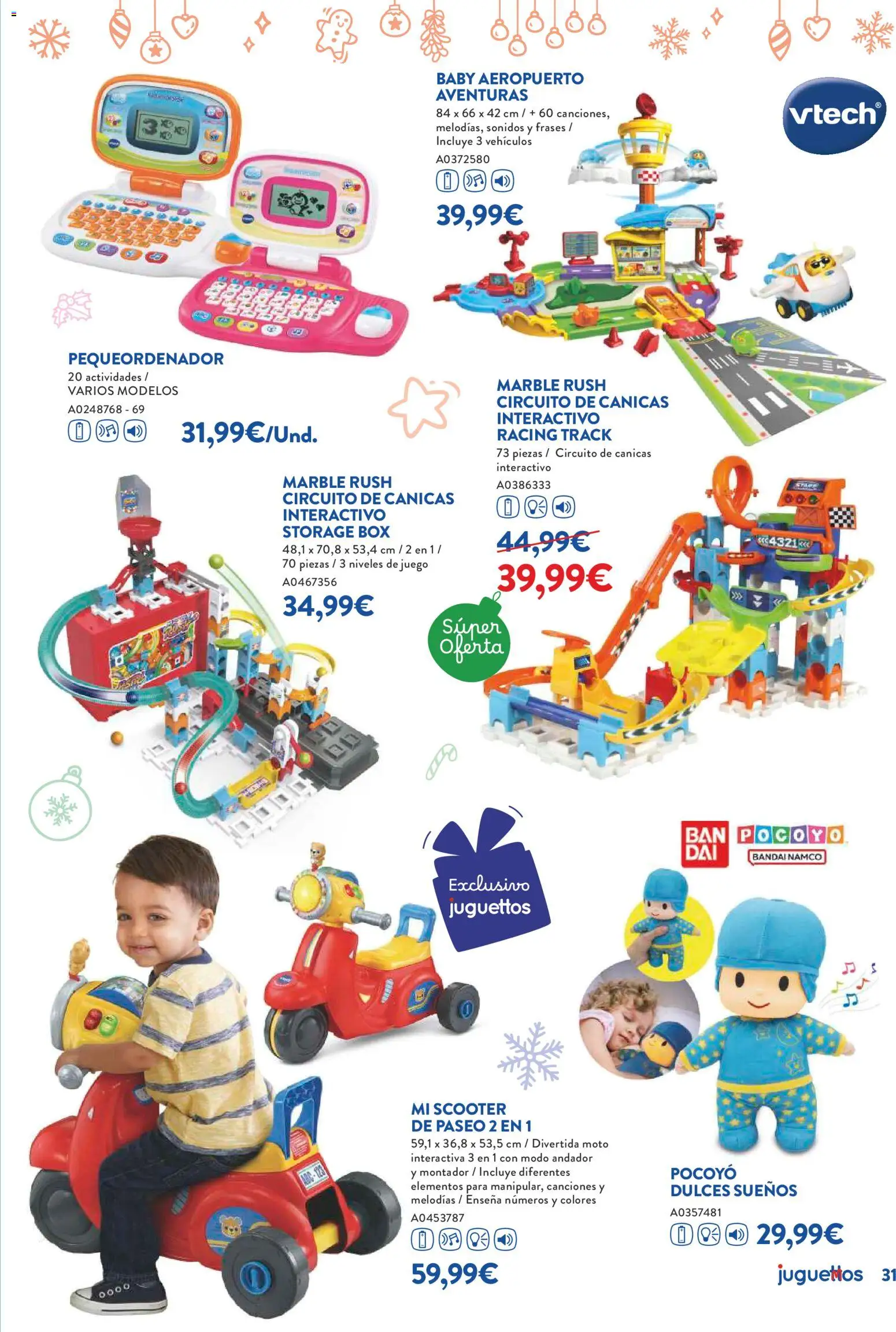 Juguettos catálogo Navidad │ válido desde el 27.10.2025 | Página: 31