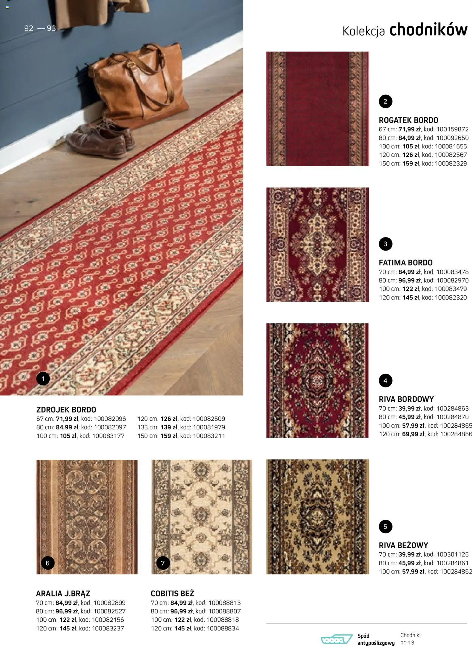 Komfort gazetka - Katalog dywanów od 17.03.2026 | Strona: 92