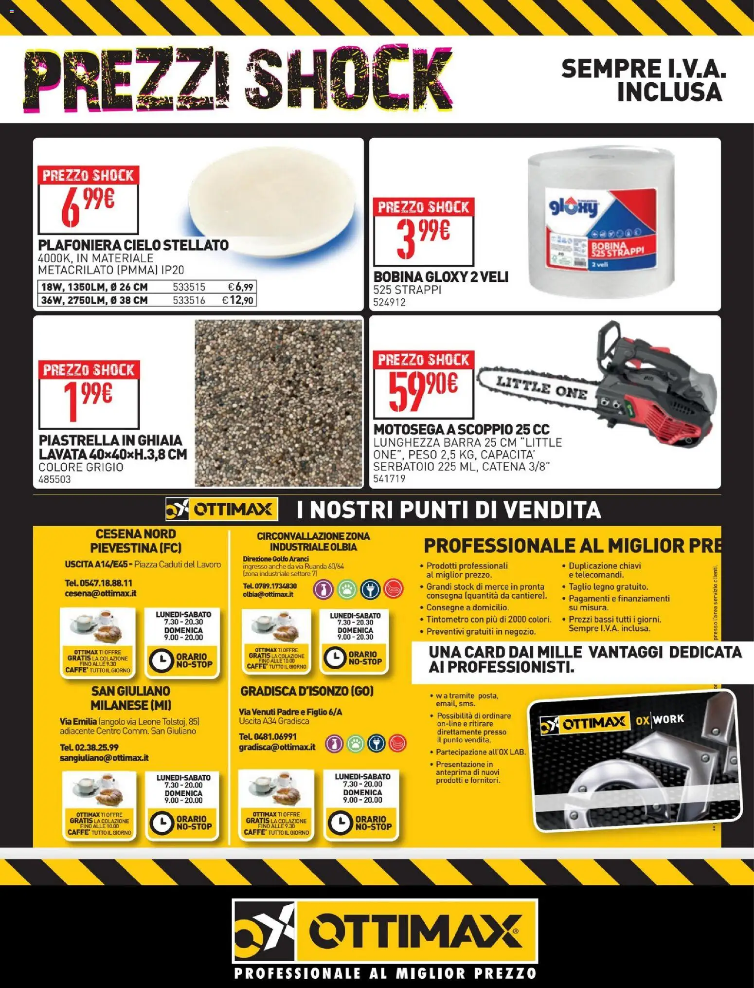 Volantino Ottimax del 15.01.2026 | Pagina: 8 | Prodotti: Motosega