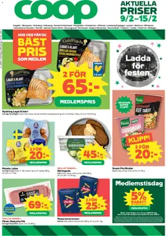 Coop - erbjudanden - Förhandsvisning av reklamblad från butik Coop aktuell från 09.02.2026