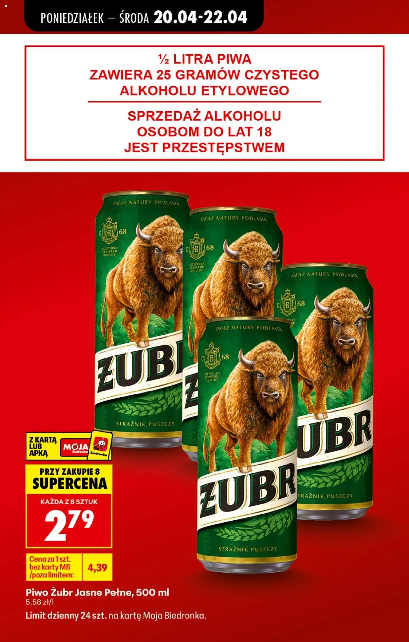 Biedronka gazetka od poniedziałku od 20.04.2026 | Strona: 19