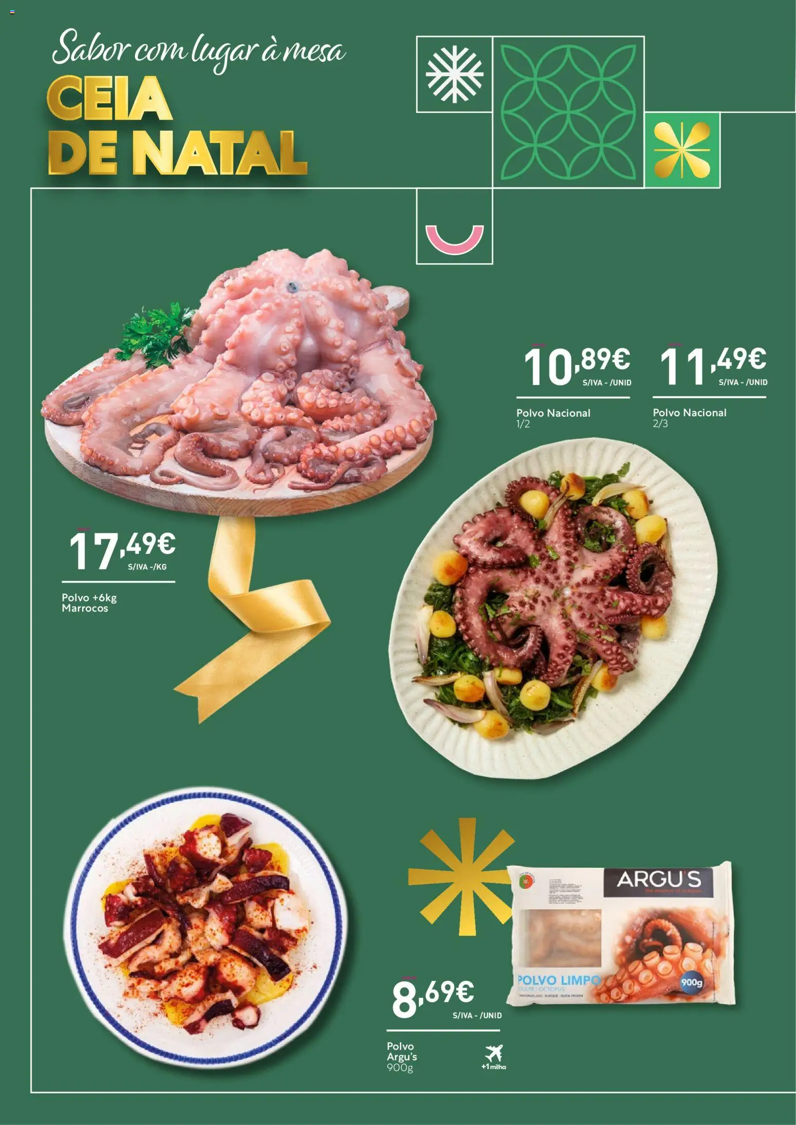 Recheio - Catálogo de Natal │ válido de 06.11.2025 | Página: 12 | Produtos: Polvo, Mesa