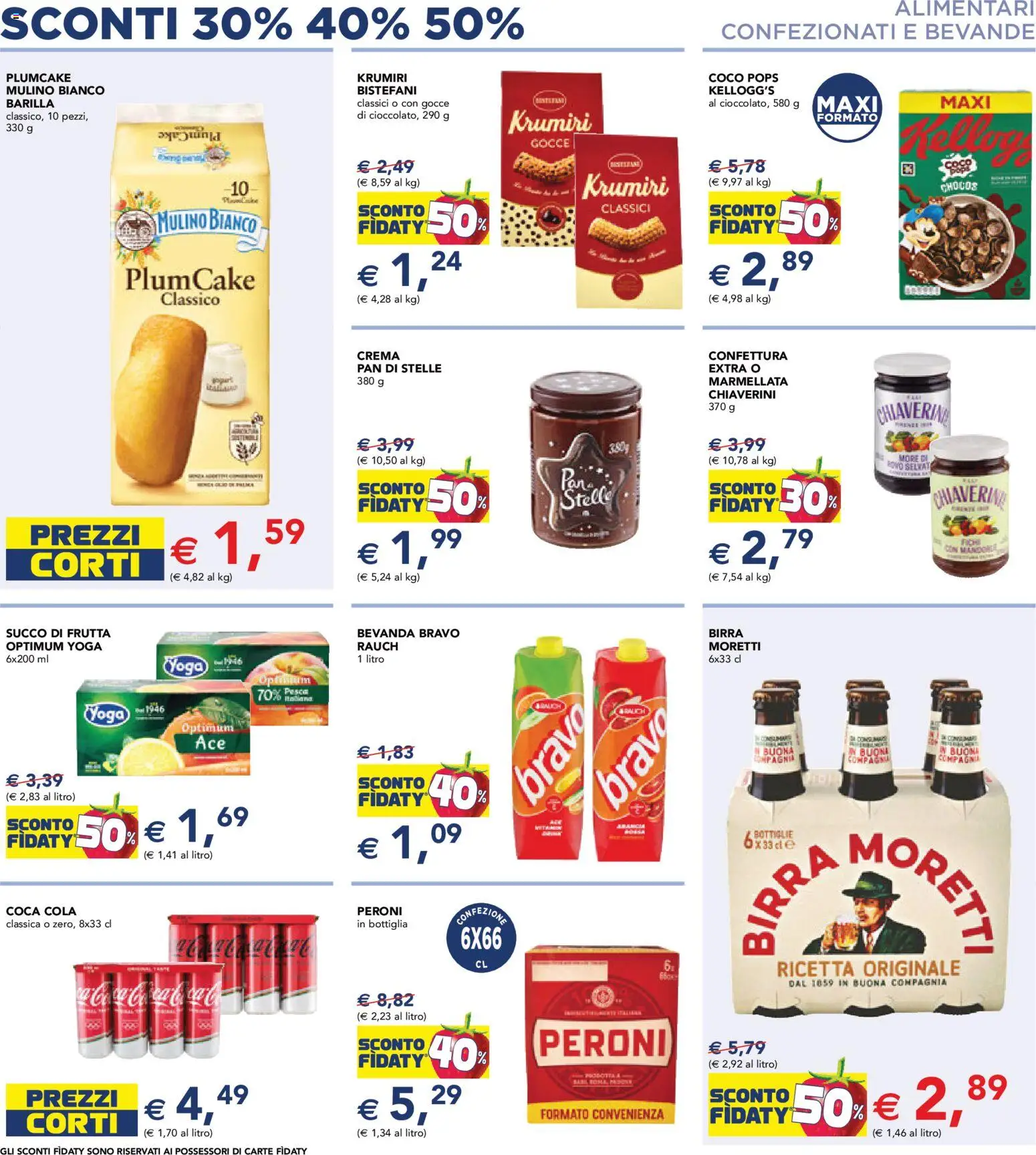 Volantino Esselunga S del 02.01.2026 | Pagina: 8 | Prodotti: Crema, Birra, Bottiglia, Succo di frutta