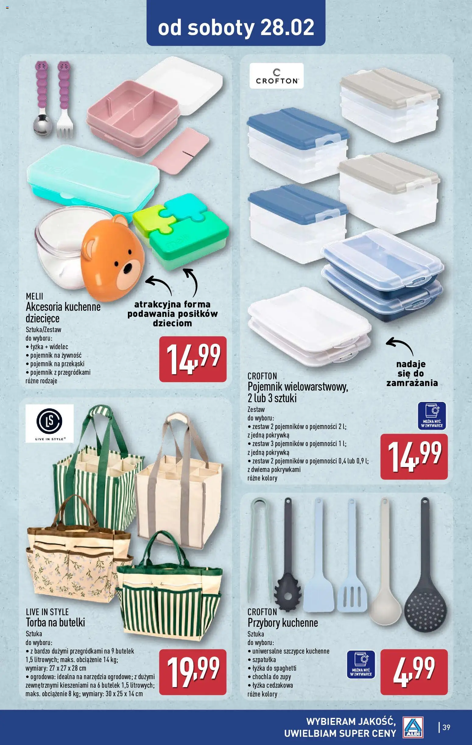 Aldi Polsko leták od 23.02.2026 | Strana: 39 | Produkty: Forma