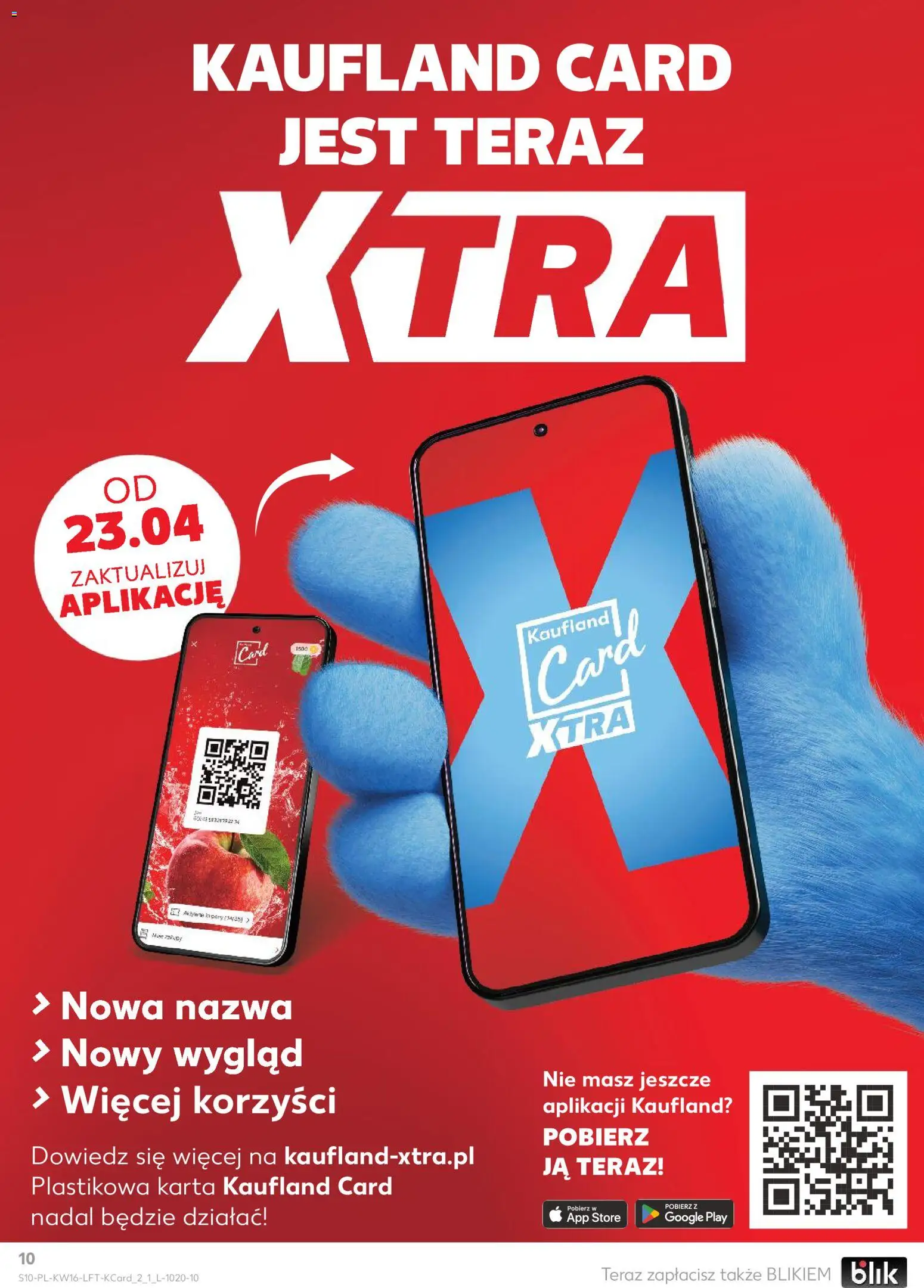 Kaufland gazetka od 16.04.2026 | Strona: 10 | Produkty: Karta
