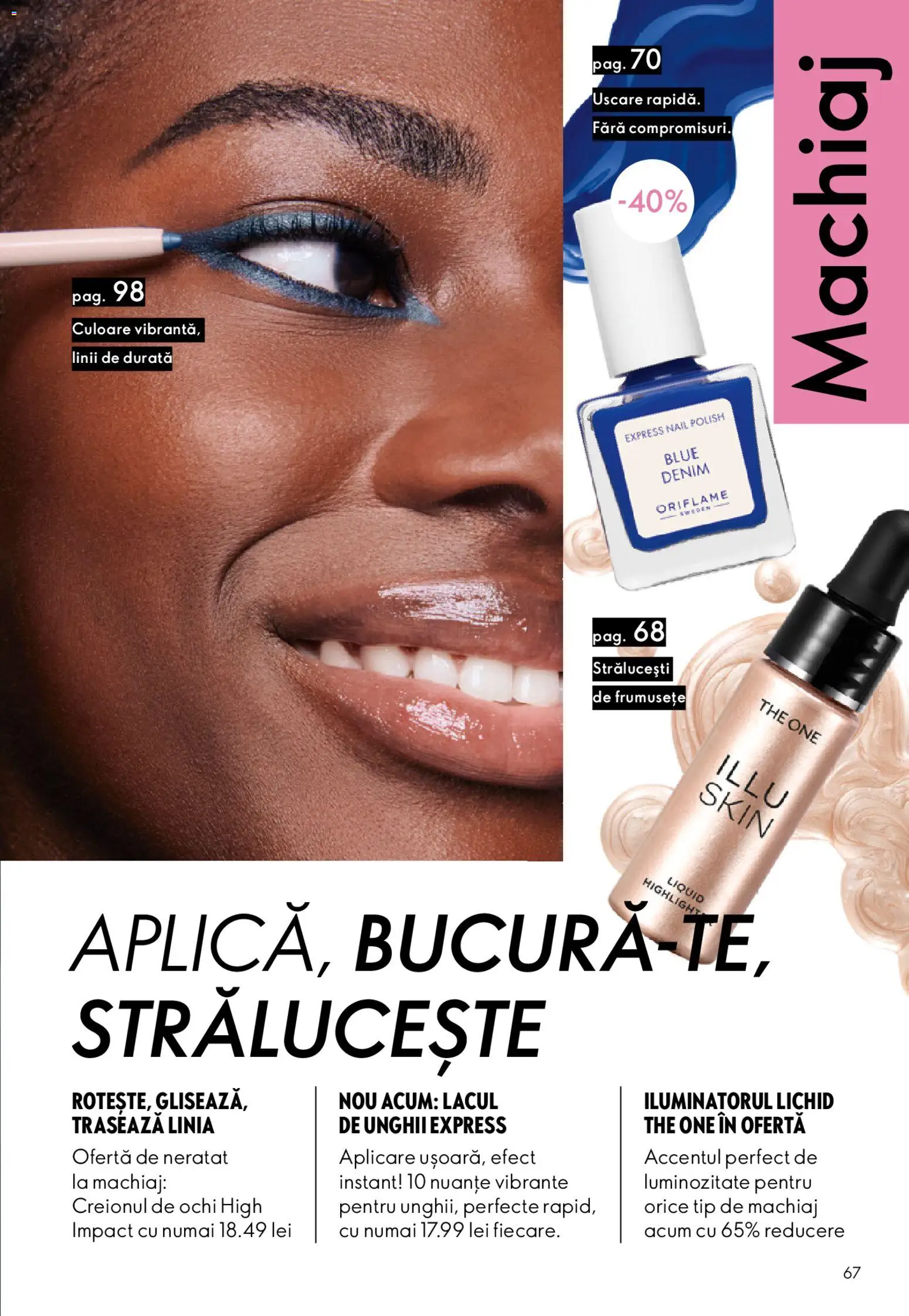 Noul catalog Oriflame – valabil de la 06.05.2026 | Pagină: 67