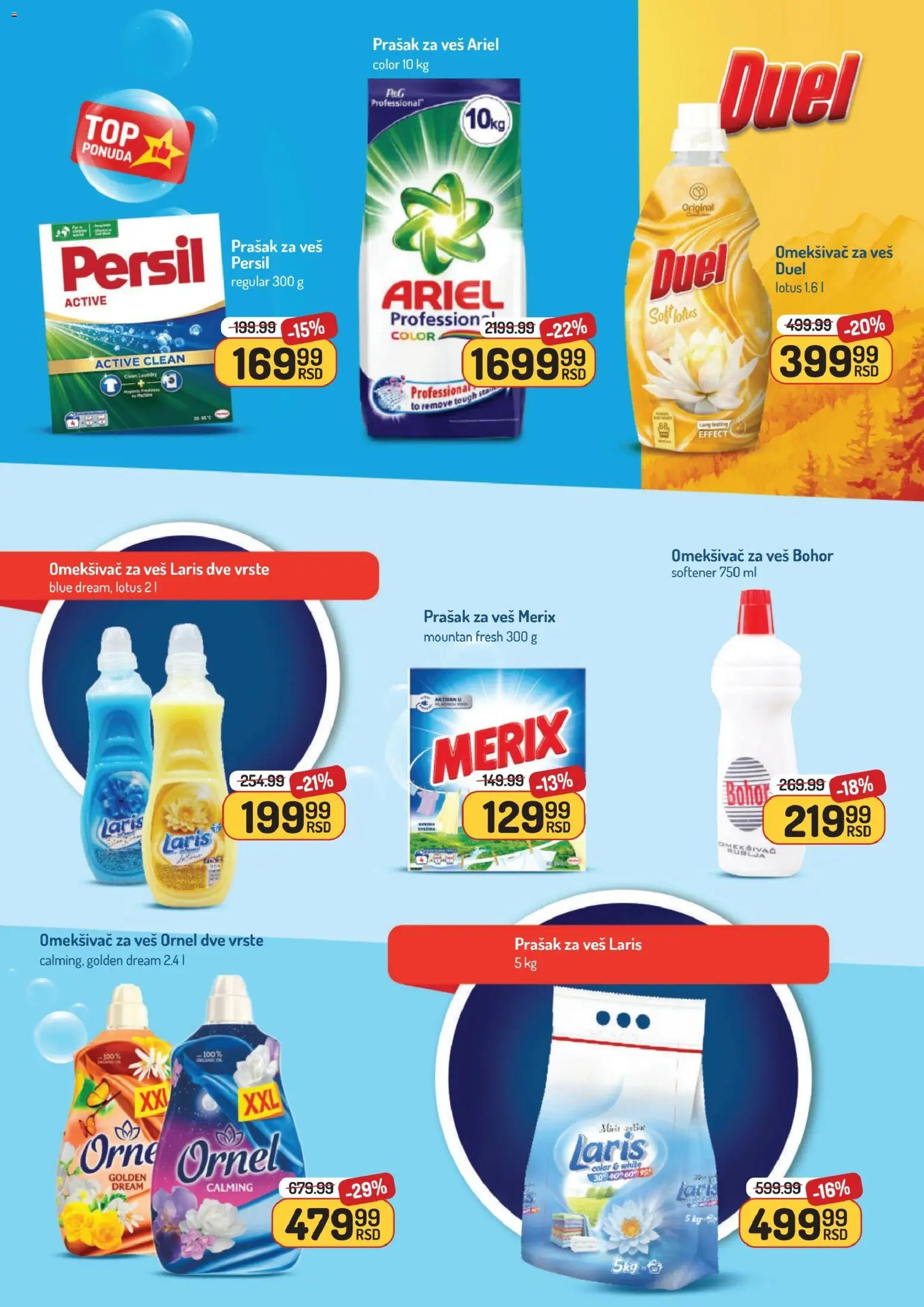 Aman katalog - važi od 27.10.2025 | Strana: 34 | Proizvode: Ariel, Prašak za veš, Persil, Omekšivač za veš