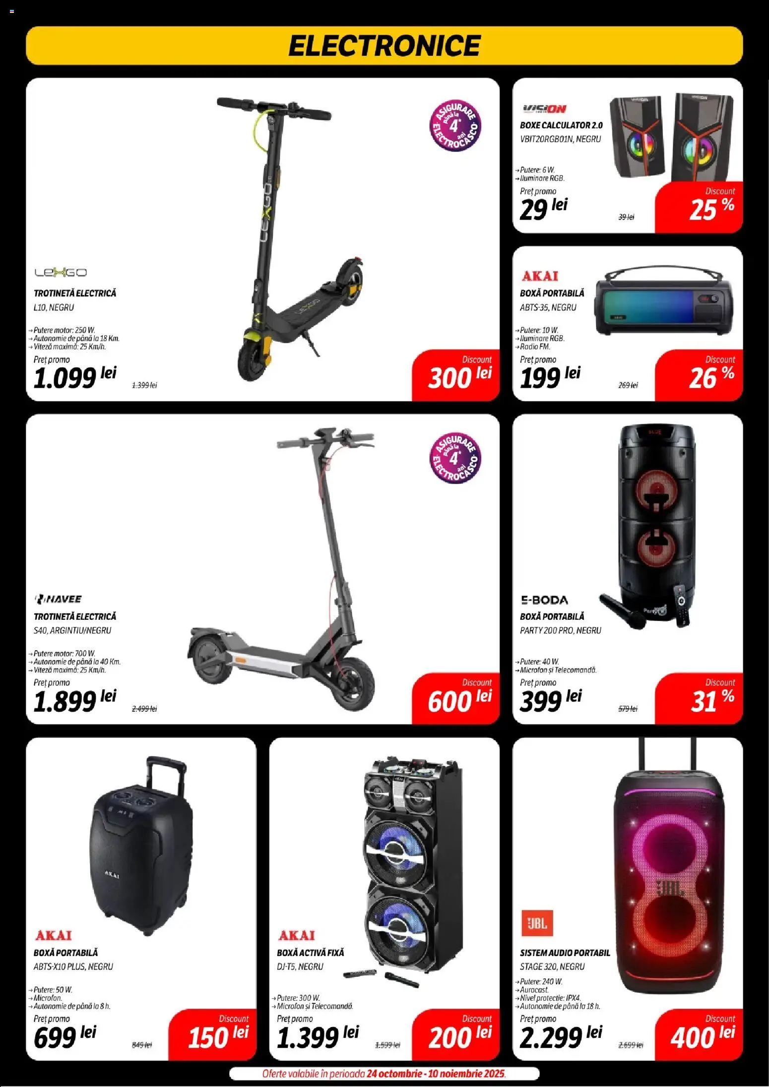 Noul catalog Flanco – valabil de la 07.11.2025 | Pagină: 15 | Produse: Audio, Microfon, Calculator, Sistem audio