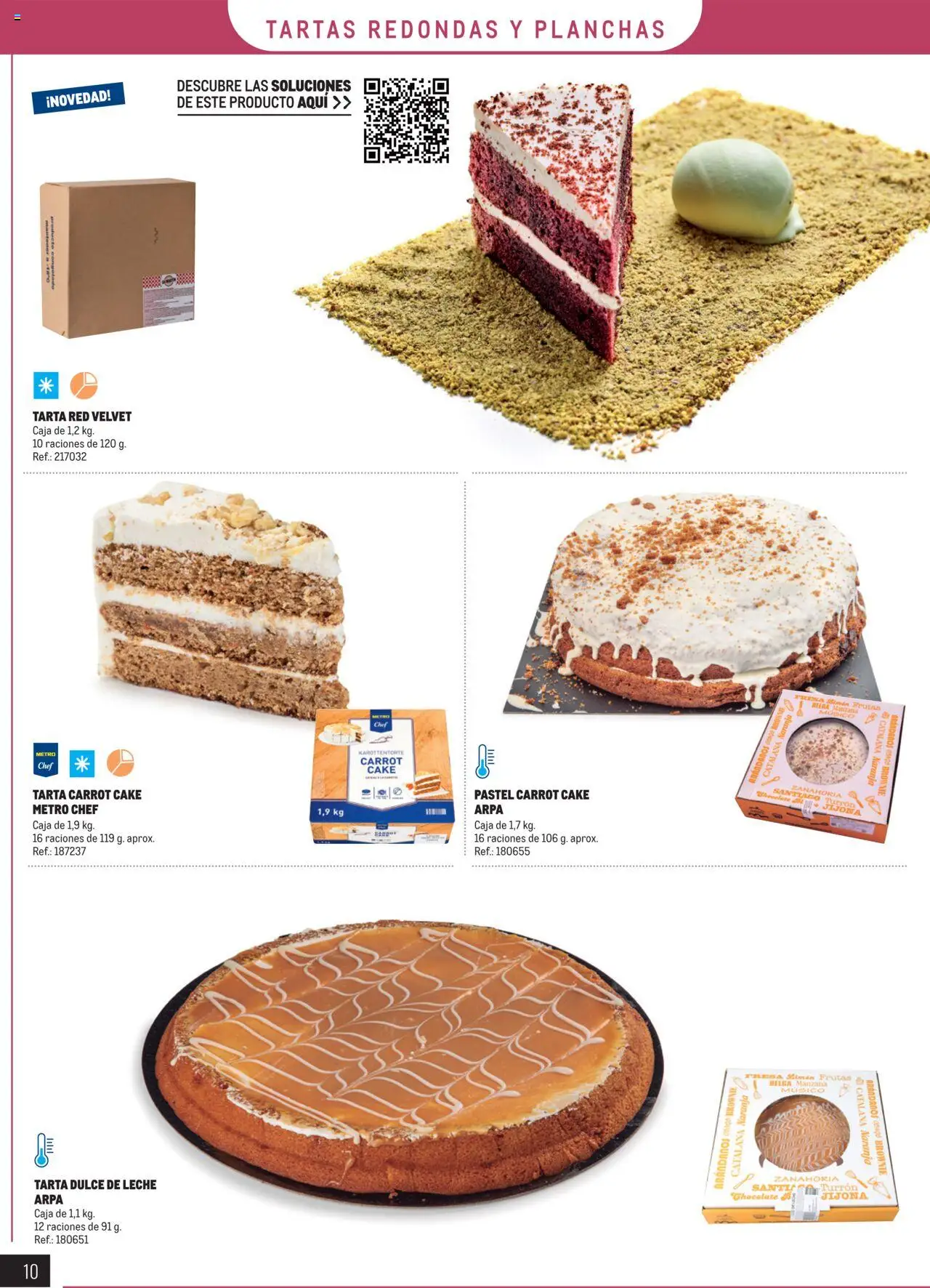Makro - Especial Postres │ válido desde el 04.03.2025 | Página: 10 | Productos: Leche, Zanahoria, Manzana, Caja