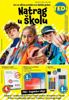 TEDi - TEDi katalog do 30.08.2025 - Pregled kataloga iz trgovine TEDi, vrijedi od 20.08.2025