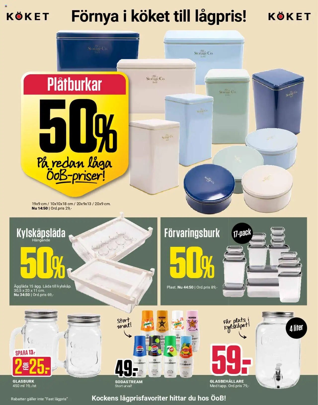 ÖoB reklamblad aktuell från 28.07.2025 | Sida: 10 | Produkter: Galler, Pepsi, Låda, Sodastream