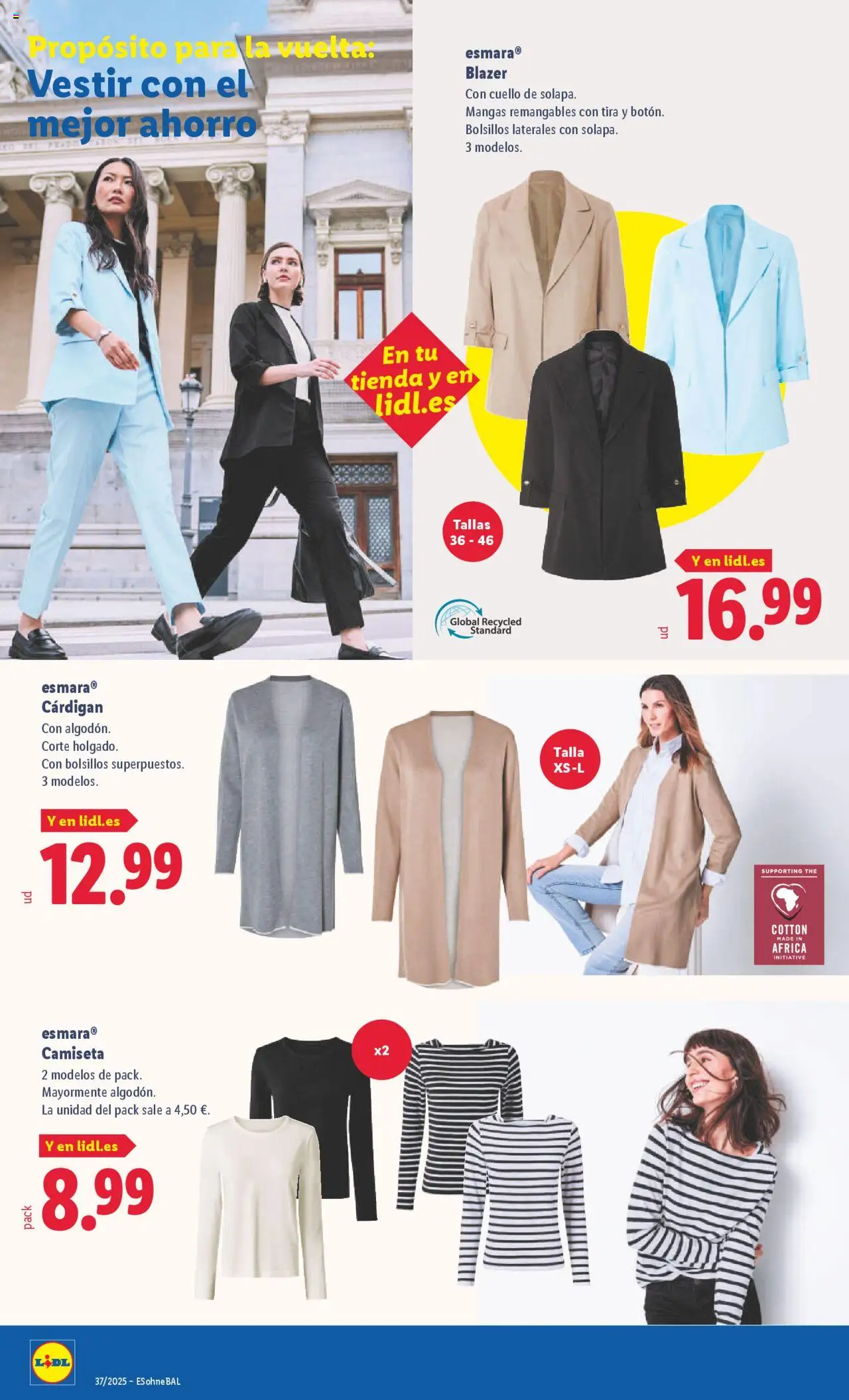 Lidl folleto de bazar │ válido desde el 08.09.2025 | Página: 14