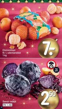 Dansk rødkål, PR. 1/2 KG gyldig fra 14.12.2025 | Side: 20
