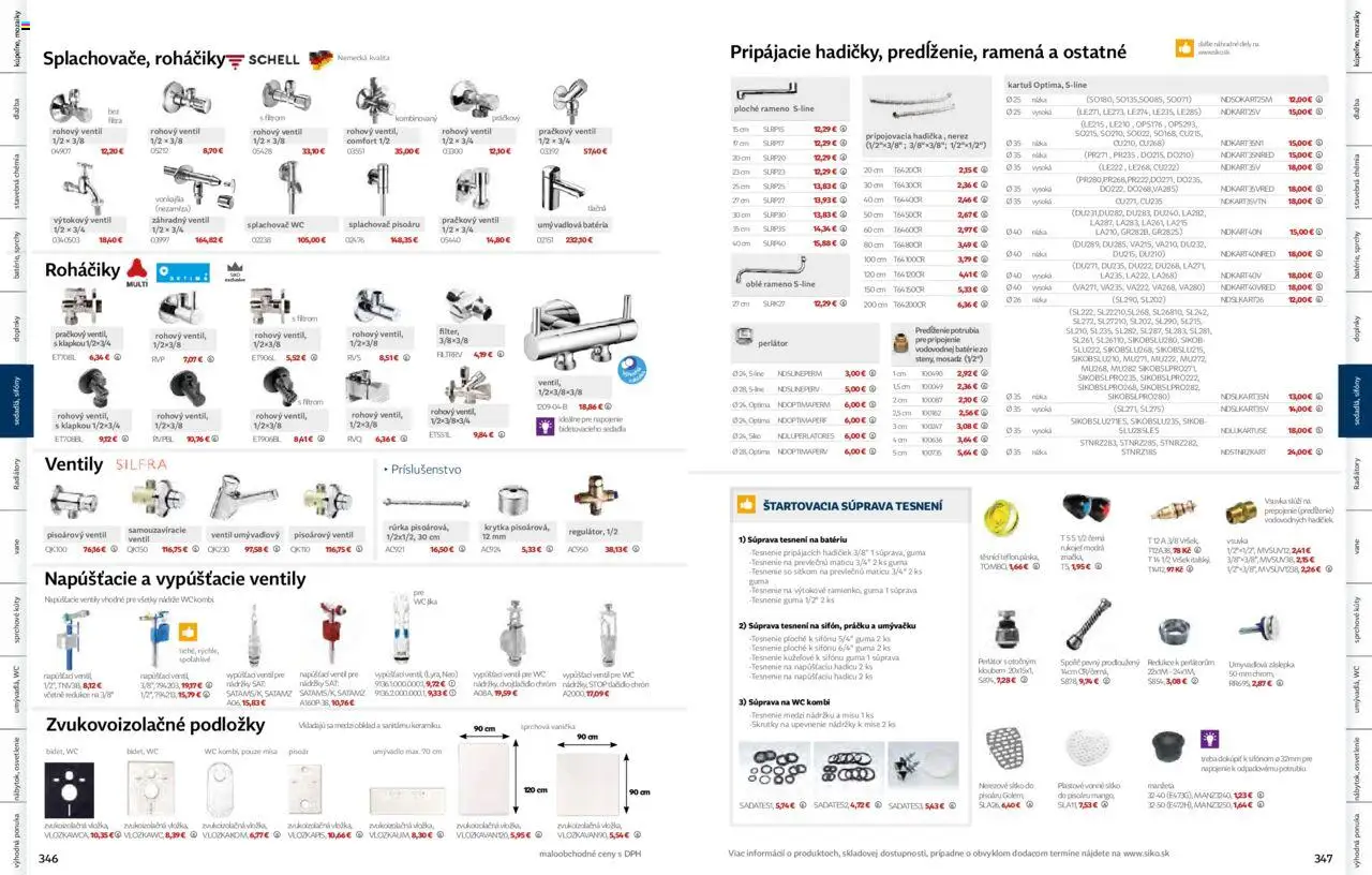 Nové Siko akcie – leták je platný od 01.09.2025 | Strana: 174 | Produkty: Osvetlenie, Ventil, Radiátory