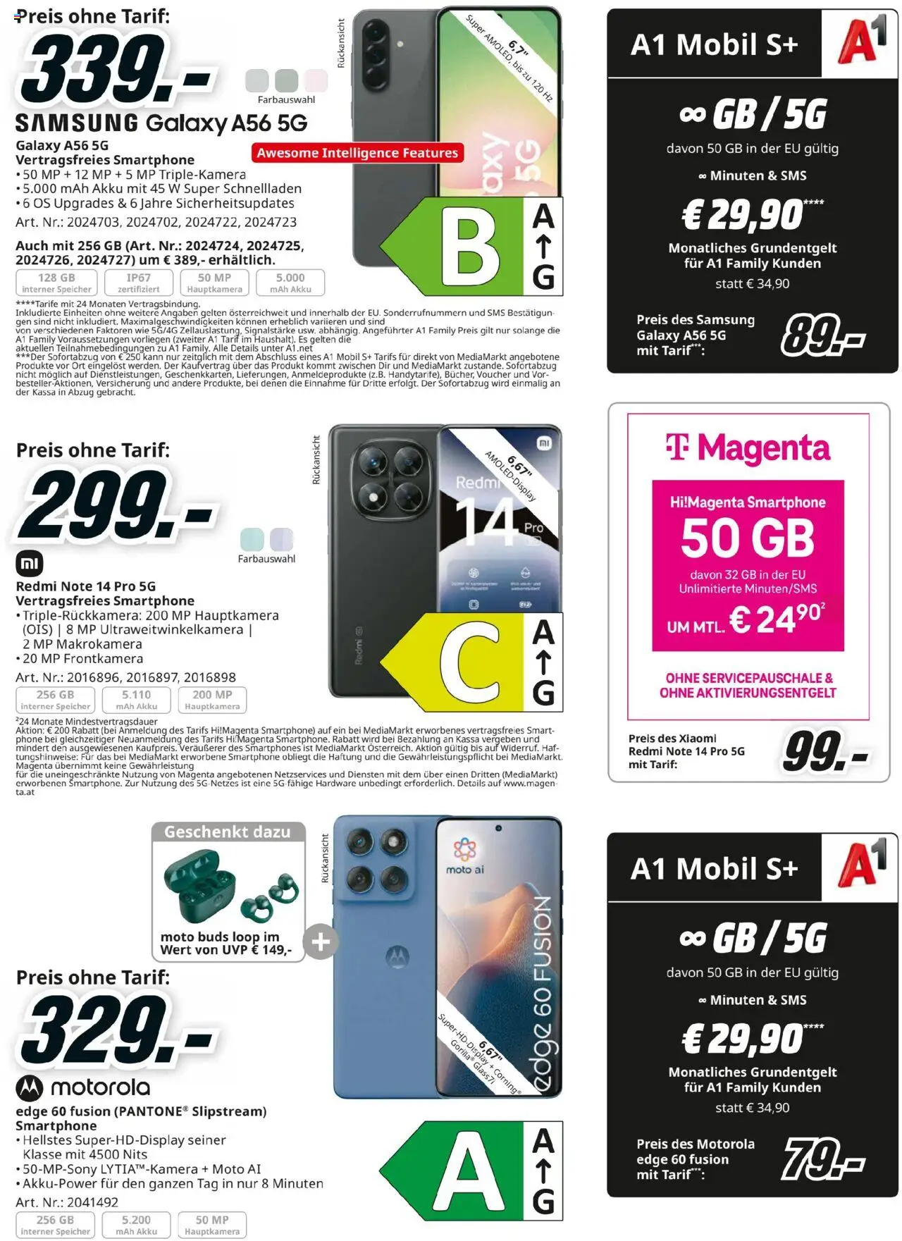Media Markt Angebote gültig ab 24.08.2025 | Seite: 13 | Produkte: Smartphone, Samsung
