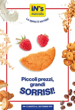 Anteprima del volantino Volantino IN's	 valido a partire dal 27.08.2025