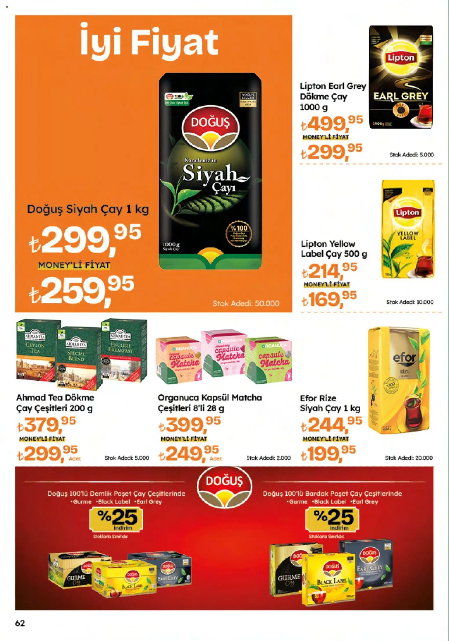Migros Katalog - Migroskop - 26.02.2026 tarihinden itibaren geçerlidir | Sayfa: 62 | Ürünler: Çay, Demlik poşet çay, Zselatin, Demlik