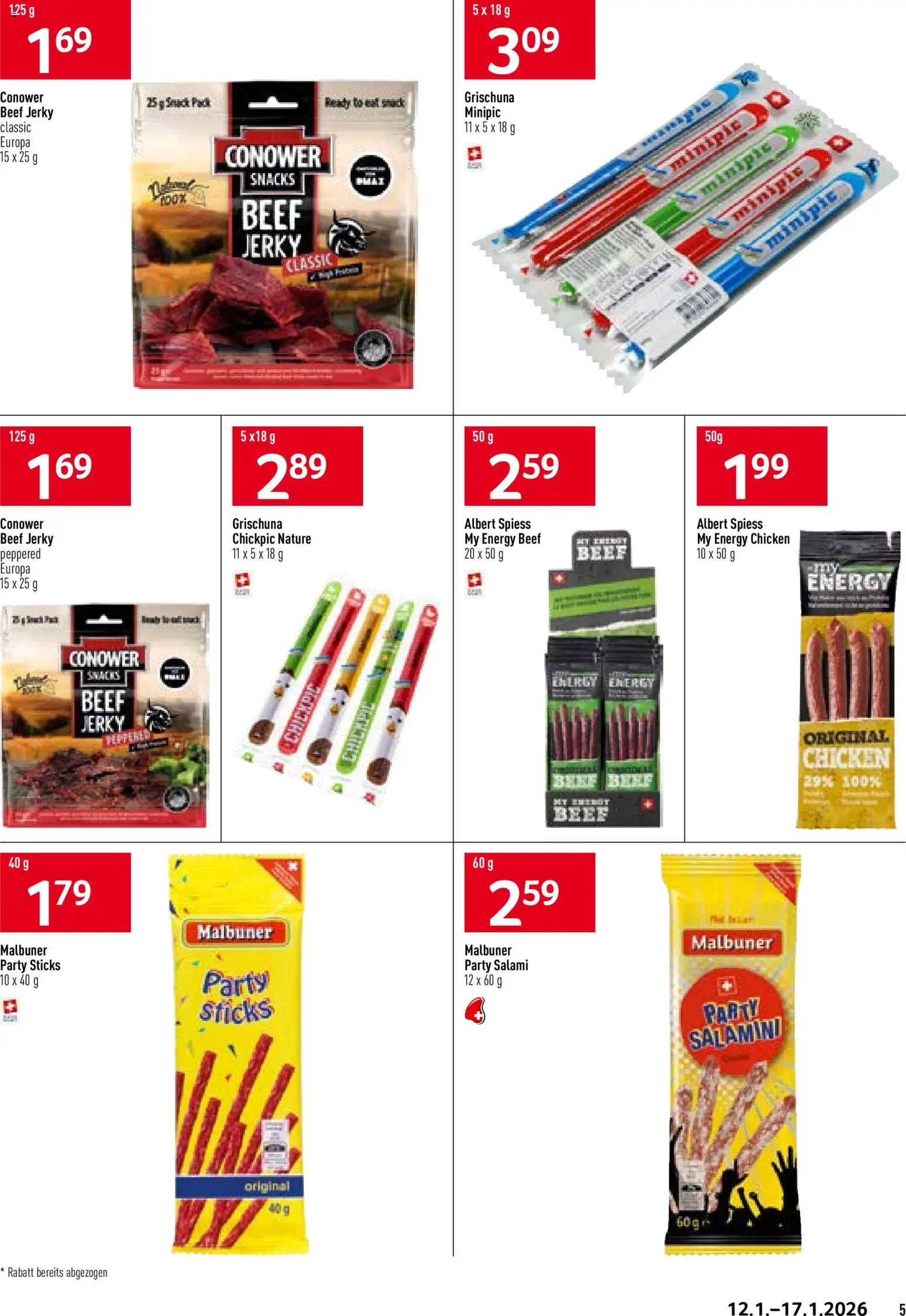 Prodega Aktionen Kiosk – gültig ab 12.01.2026 | Seite: 5 | Produkte: Salami