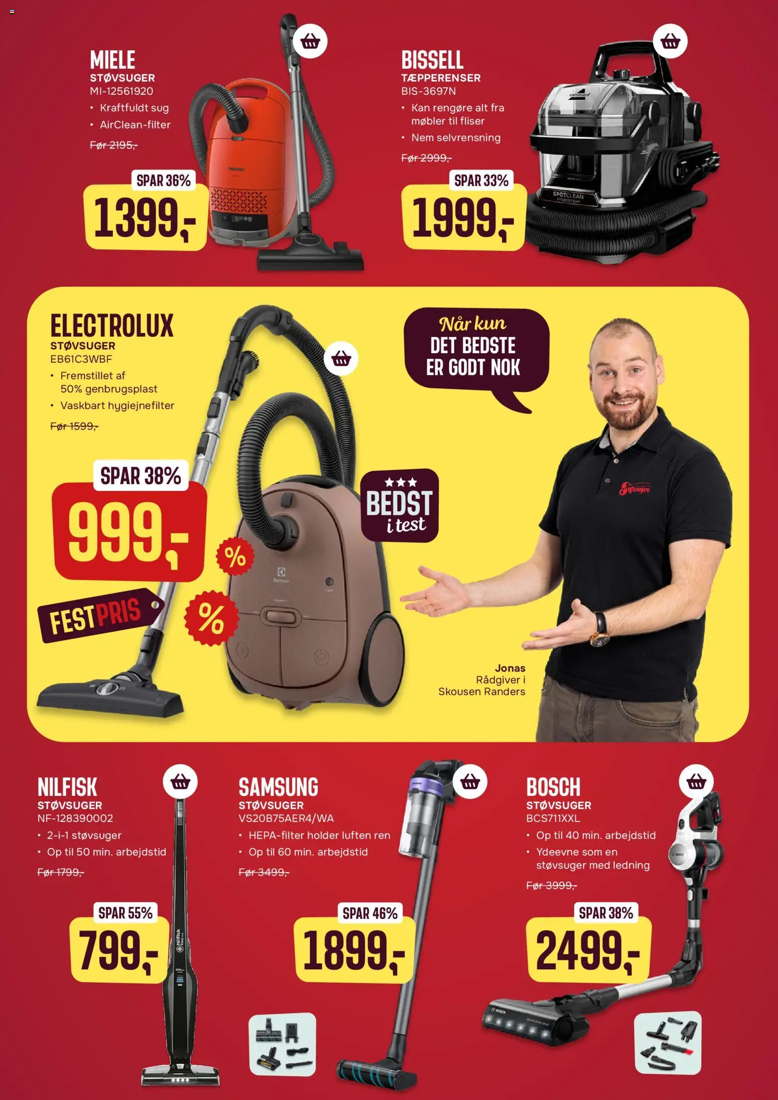 Skousen tilbudsavis – gyldig fra 27.04.2026 | Side: 6 | Produkter: Søm, Støvsuger