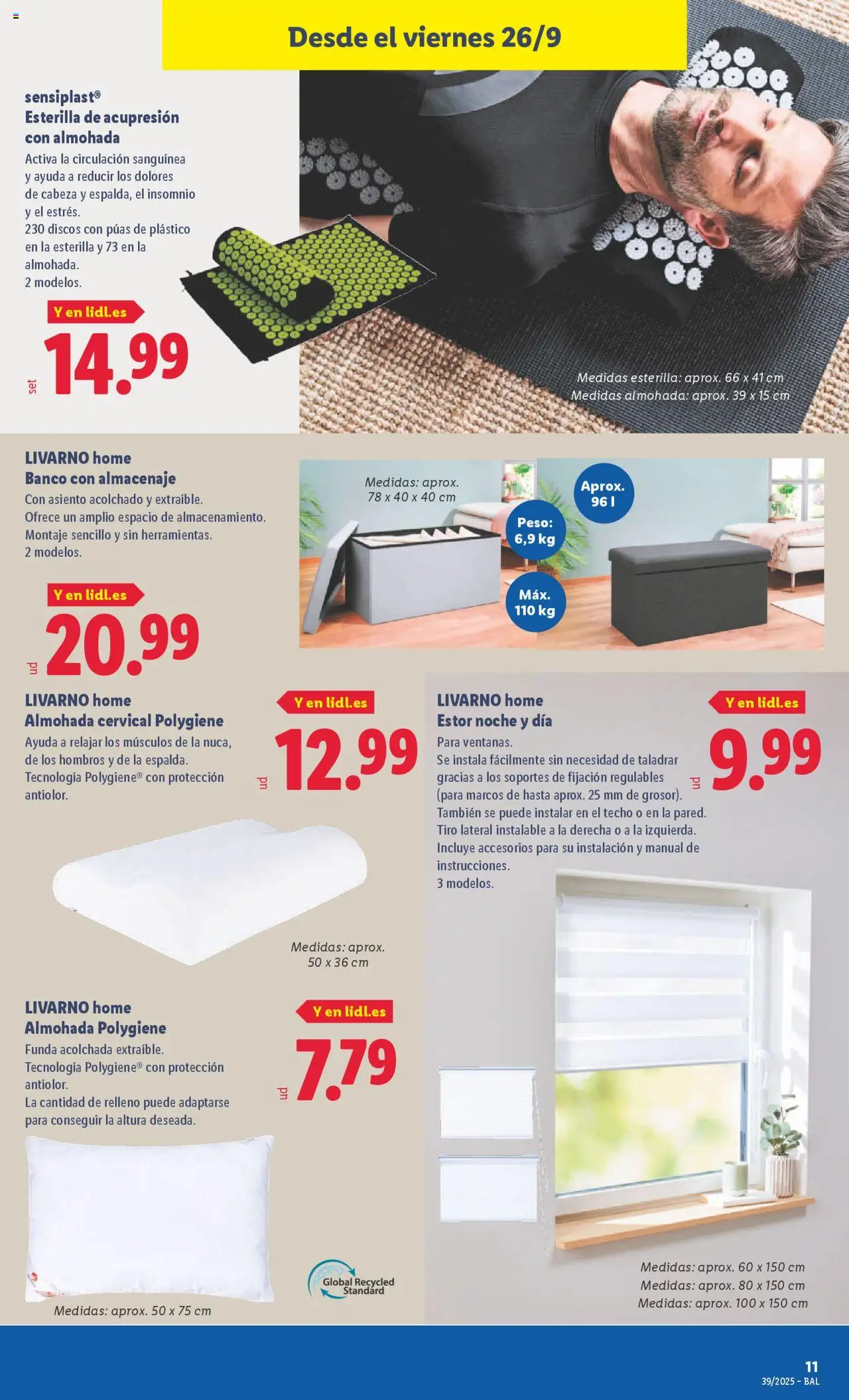 Lidl folleto de bazar │ válido desde el 22.09.2025 | Página: 27