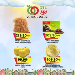 Senta Promet akcija voće i povrće - pregled Senta Promet kataloga - važi od 20.02.2026