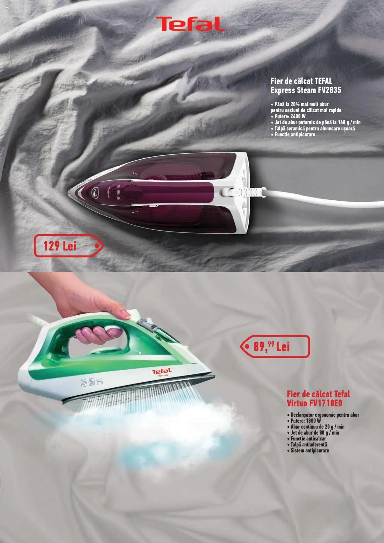 Catalog Selgros - Tefal Rowenta Krups – valabil de la 21.08.2025 | Pagină: 15 | Produse: Fier de călcat
