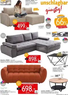 Zurbrüggen Prospekt 	 ab 28.03.2026 gültig | Seite: 7 | Produkte: Bigsofa, Couchtisch