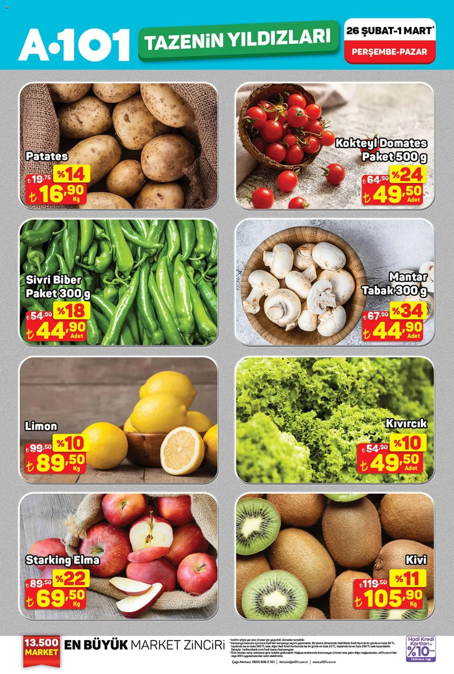 A101 Tazenin Yıldızları - 26.02.2026 tarihinden itibaren geçerlidir | Sayfa: 2