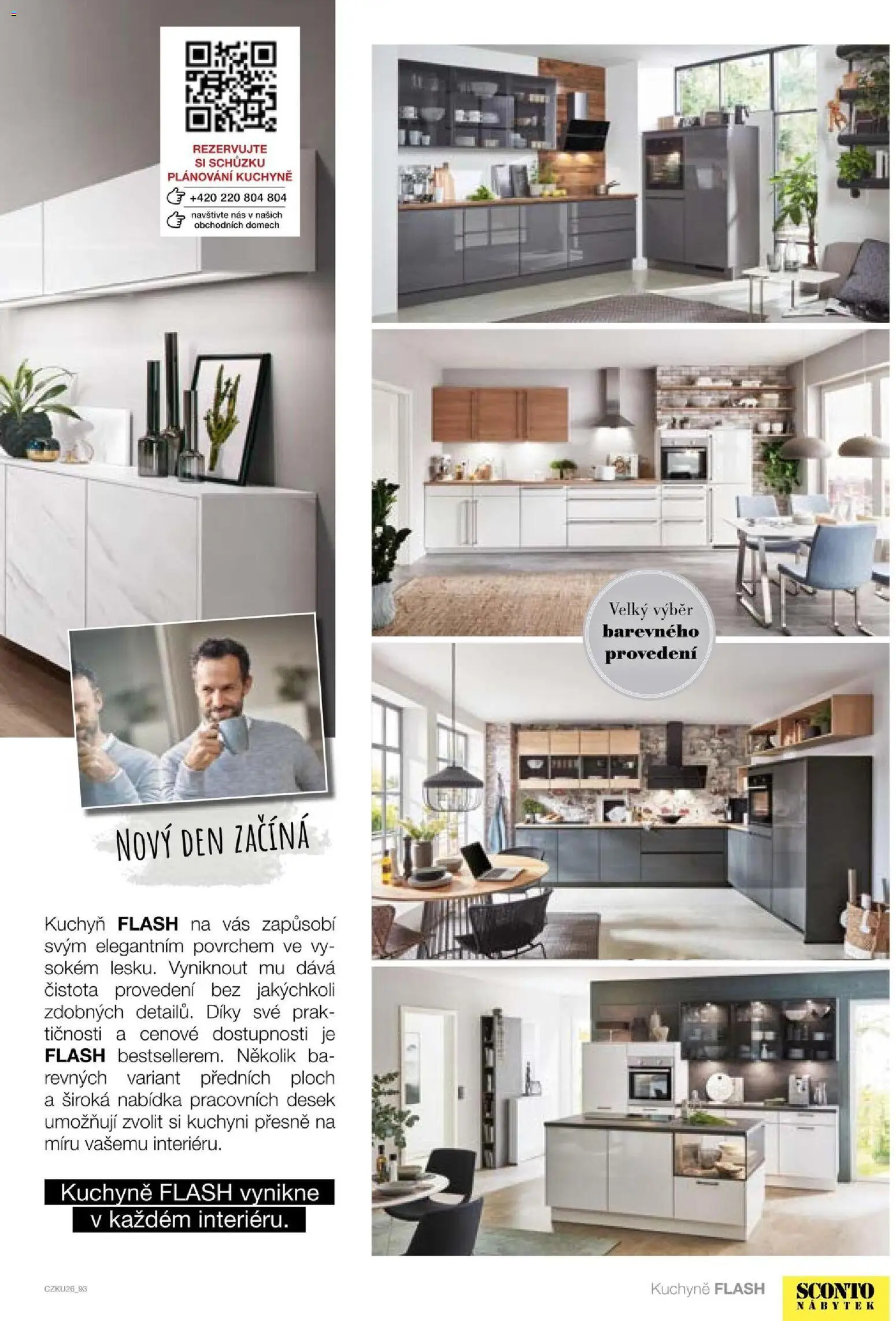 Sconto nábytek katalog - Kuchyně na míru od 06.01.2026 | Strana: 93 | Produkty: Nábytek, Kuchyně