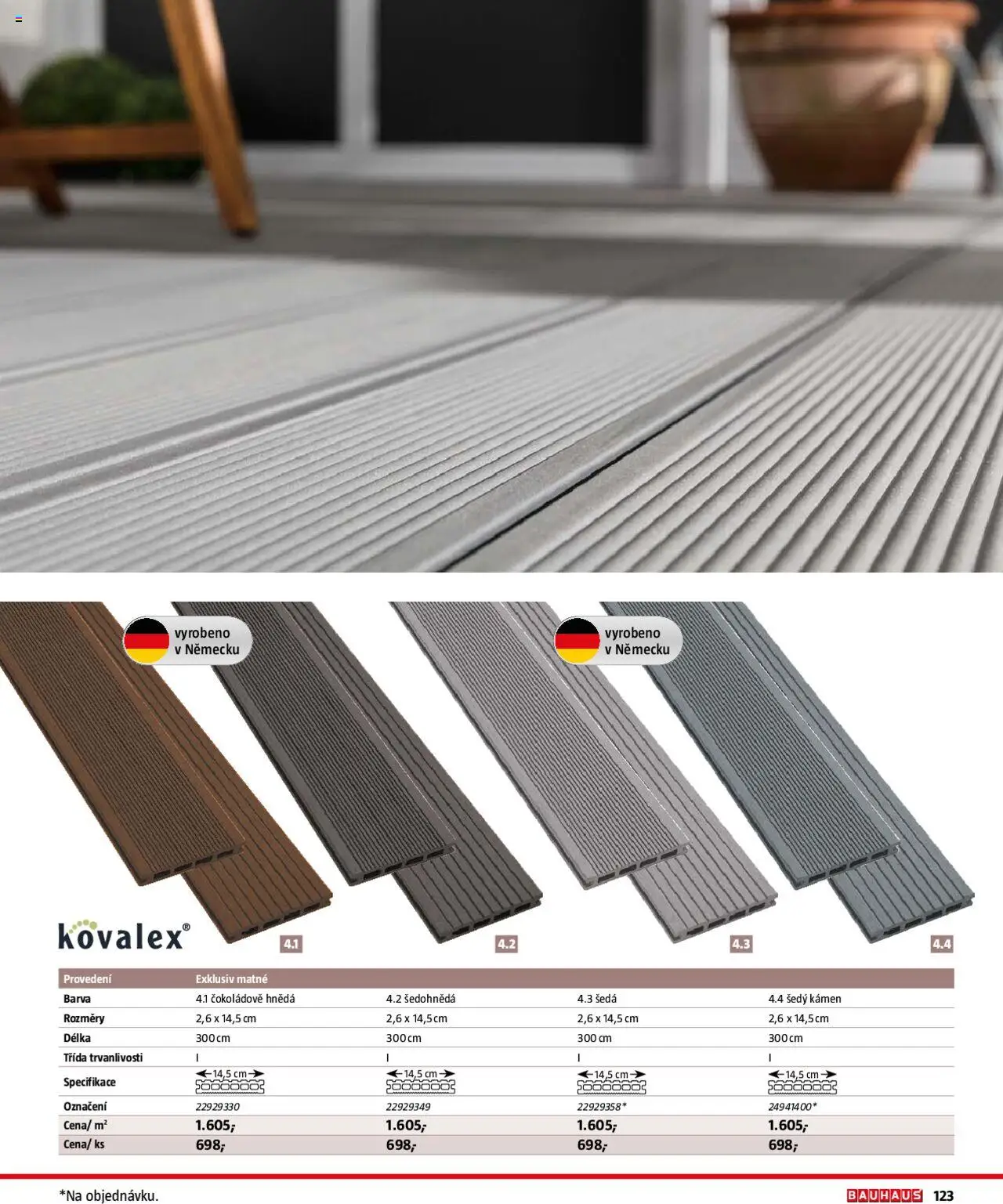 Bauhaus katalog Zahradní nábytek od 01.04.2025 | Strana: 123