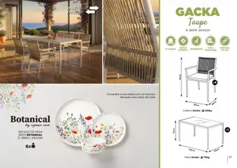 Pré-visualização Espaço Casa folheto Ar Livre 2026 válido de 07.03.2026 | Página: 29 | Produtos: Mesa, Cadeira