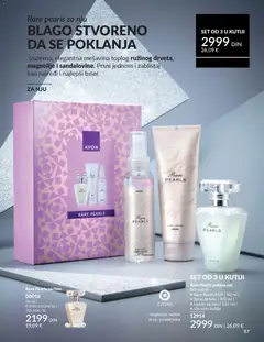 Rare Pearls parfem, 50 ml parfem - pregled AVON kataloga - važi od 29.12.2025 | Strana: 89 | Proizvode: Parfem