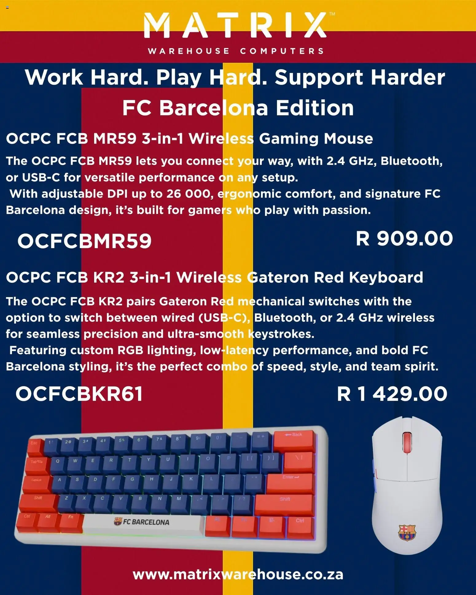 New Matrix Warehouse catalogue – valid from 03.11.2025 | Page: 1 | Products: Mouse, Keyboard, Switch