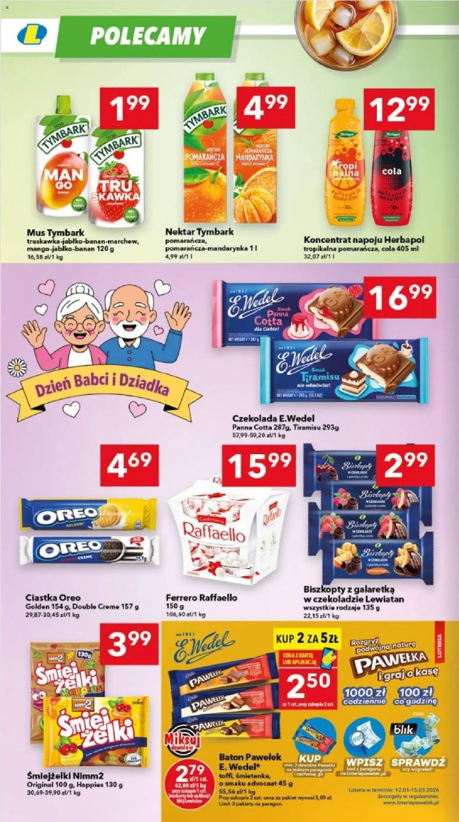 Lewiatan gazetka - Lublin od 15.01.2026 | Strona: 6 | Produkty: Karta, Baton, Czekolada, Ciastka