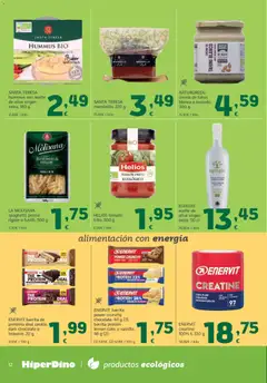 Vista previa HiperDino folleto válido desde el 09.04.2026 | Página: 12 | Productos: Aceite, Chocolate, Pasta, Aceite de oliva