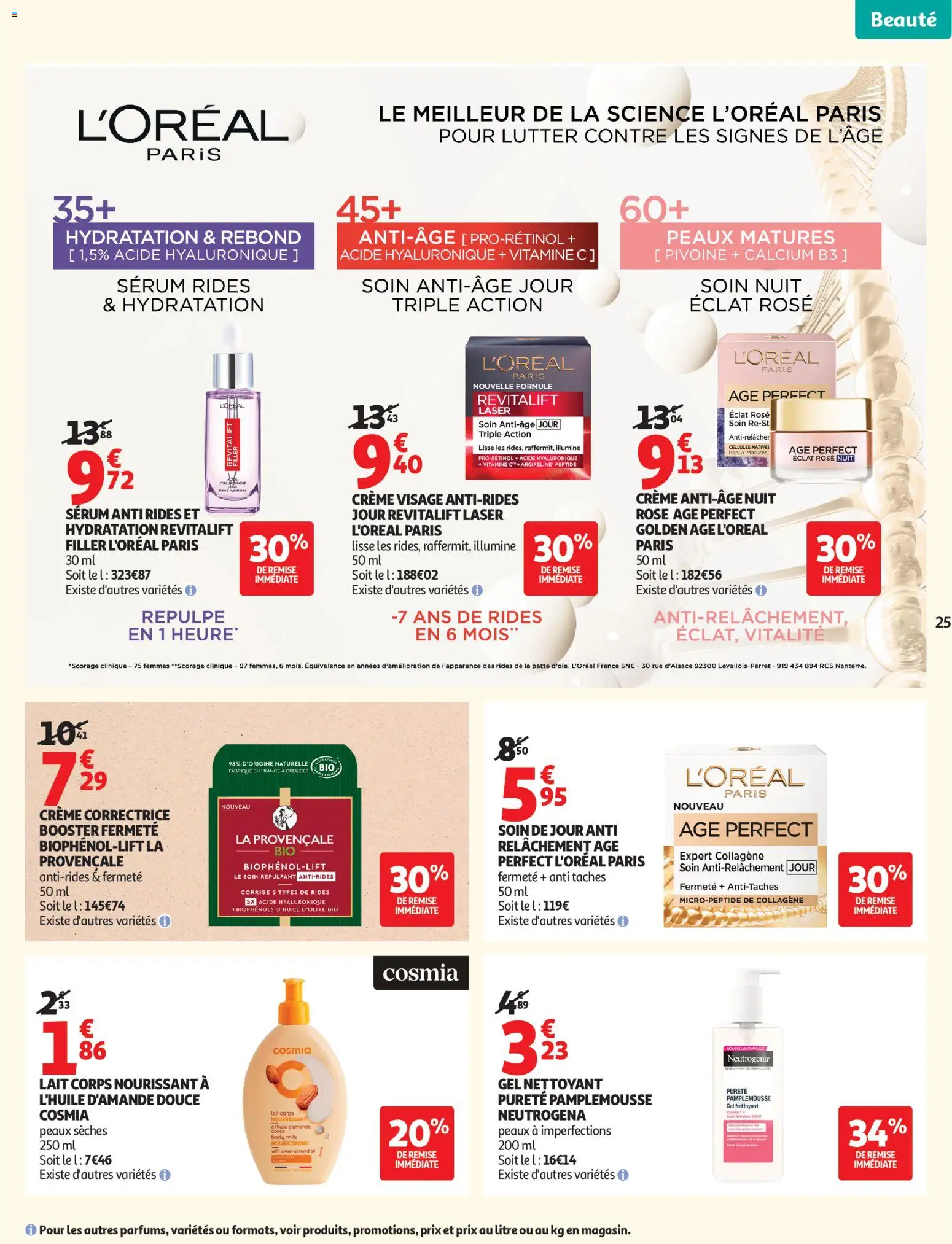 {H1} | Page: 25 | Produits: Body, Pamplemousse, Serum, Crème