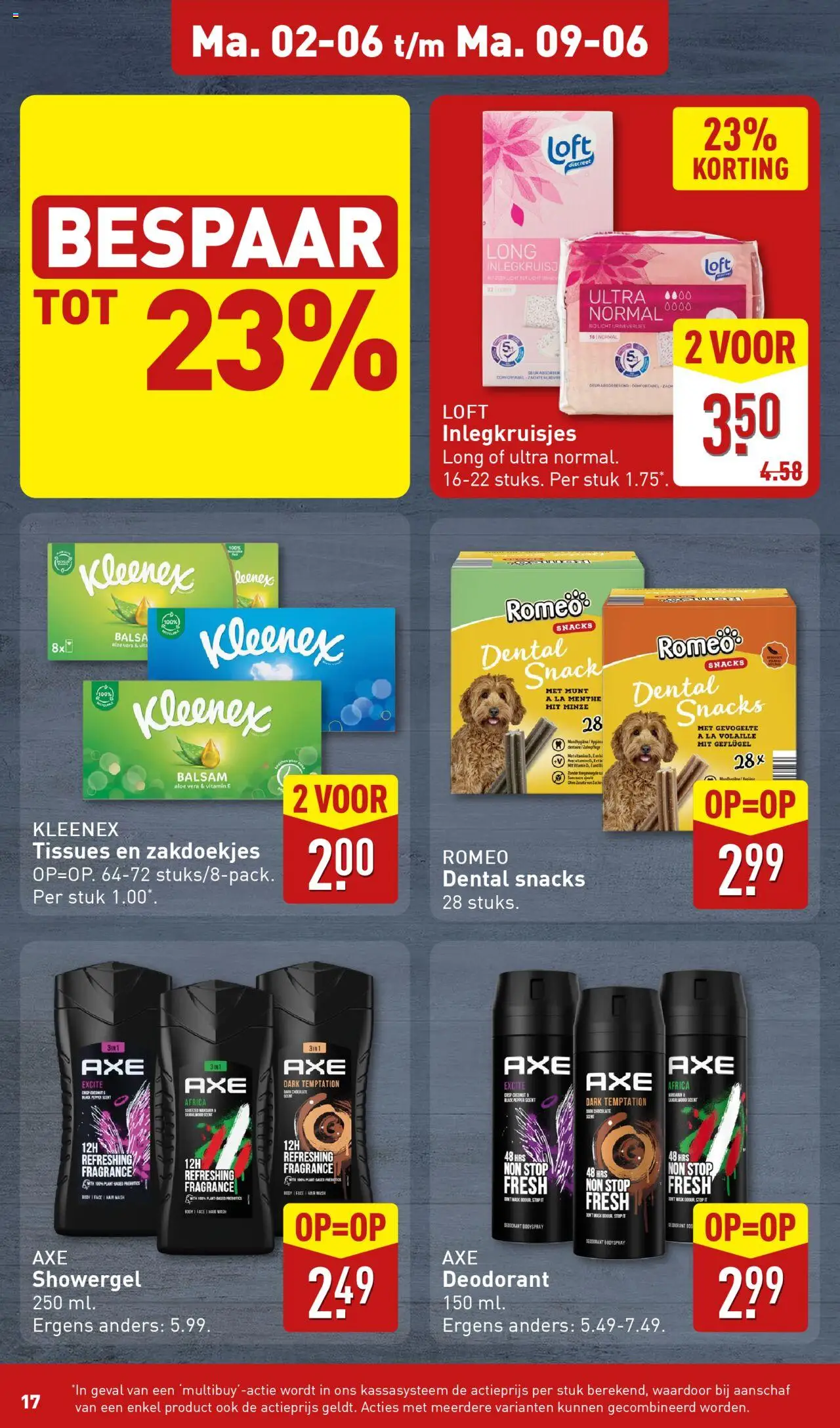  | Pagina: 17 | Producten: Deodorant, La, Tissues, Gel