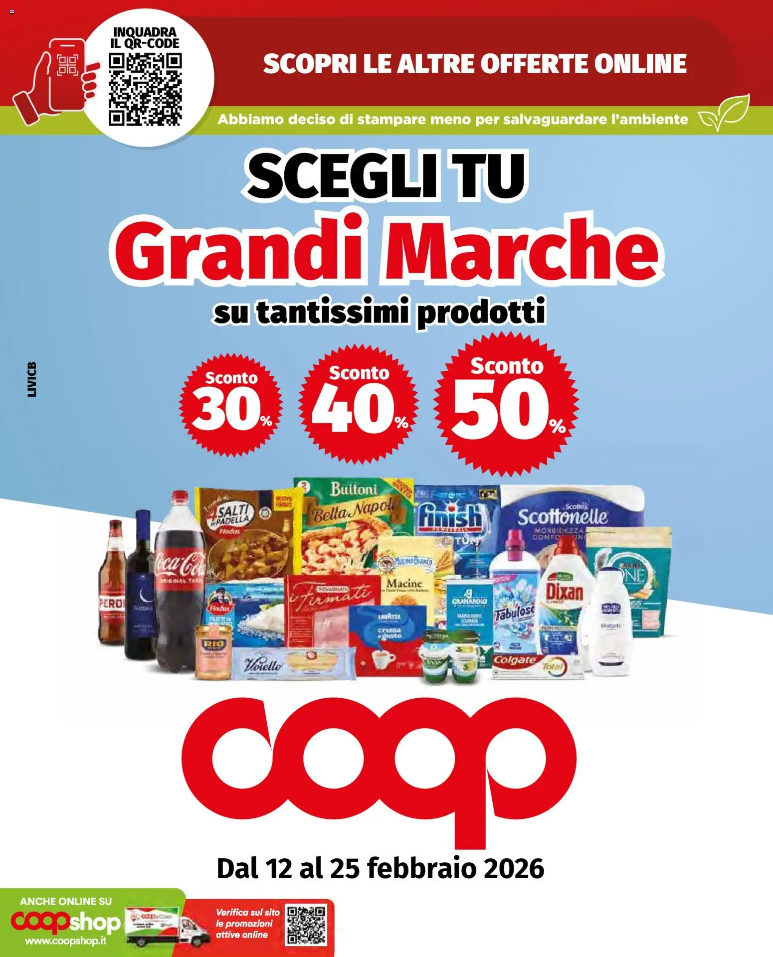 Volantino COOP del 12.02.2026 | Pagina: 1 | Prodotti: Crema