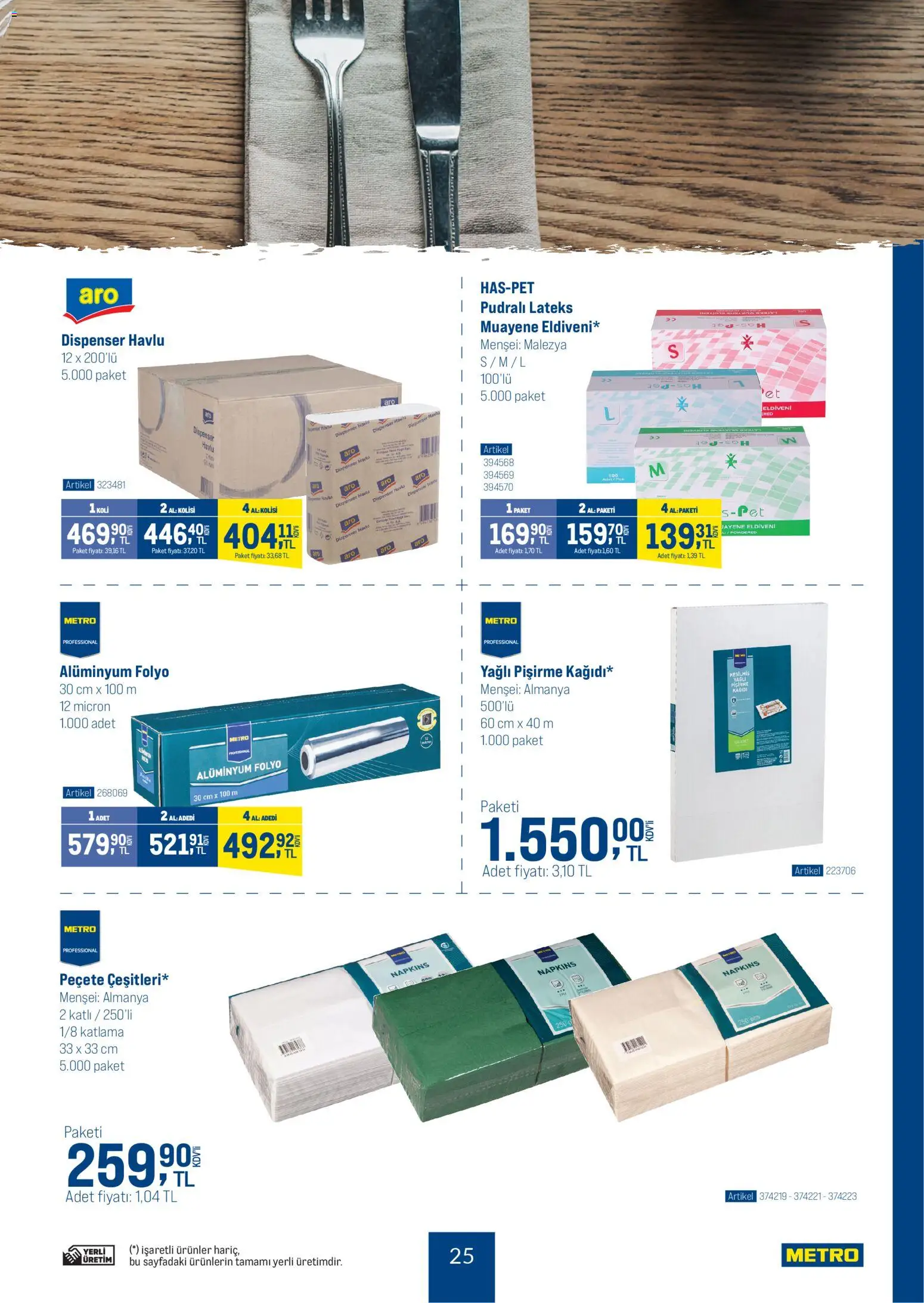 Metro - Dünya Mutfakları - 26.11.2025 tarihinden itibaren geçerlidir | Sayfa: 25